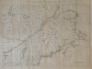 Item #288158 Map of Canada, Copied from the Second Edition of Mitchell's Map of the BRITISH...