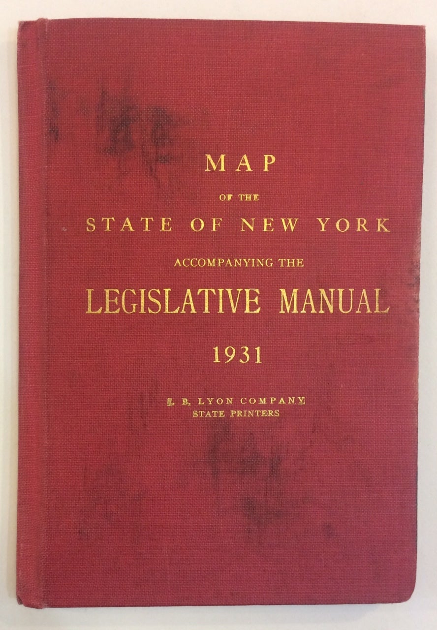Canal and Railroad Map of the State of New York to Accompany the ...