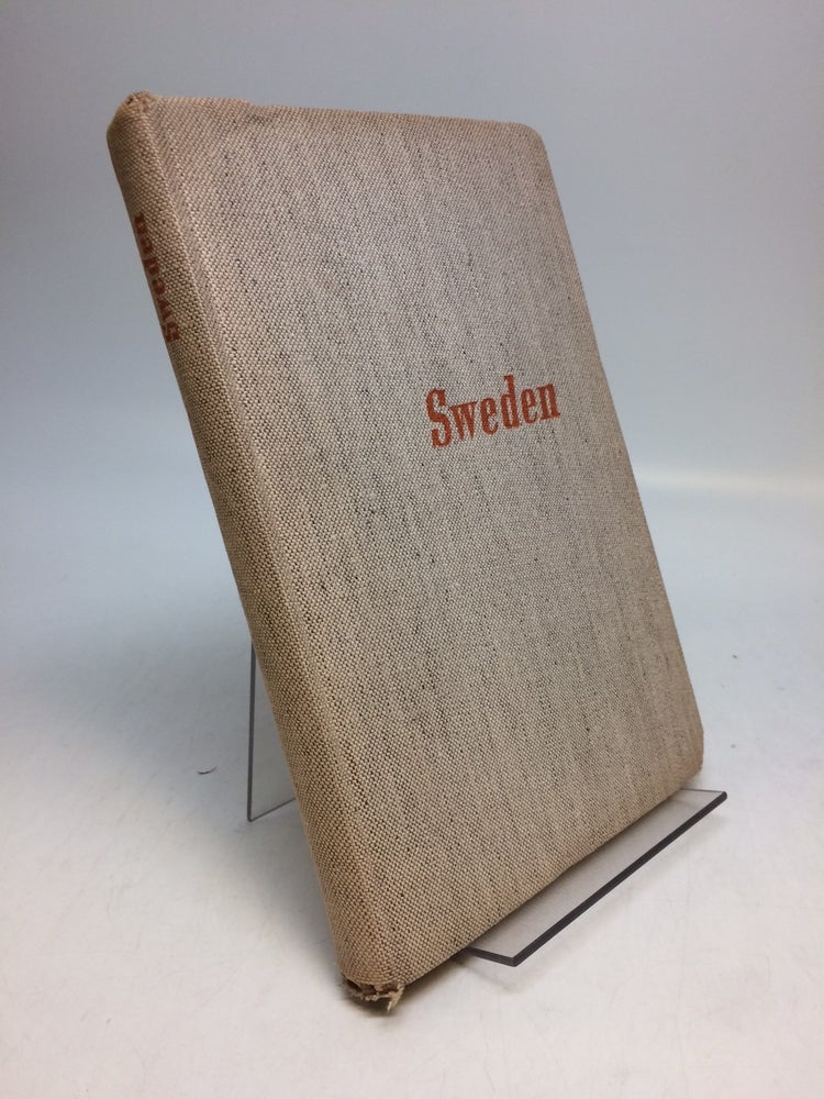 Item #290961 Sweden - Ancient and Modern. Marc CONNELLY, SWEDISH TRAFFIC ASSOCIATION.