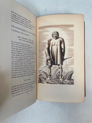 The Canterbury Tales, Rendered into Modern English by J. U. Nicolson, with many illustrations by Rockwell Kent.