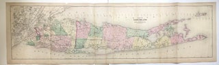 Item #293114 Map of Long Island. Frederick W. BEERS