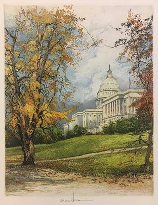 Item #293120 View of the Capitol Building. Robert KASIMIR