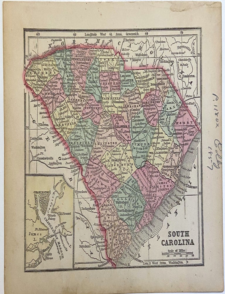 Item #294395 South Carolina. Charles G. COLBY.