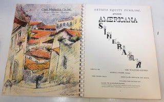 Improvisations 1958. Artists Equity Fund Americana Sineramal: The Waldorf-Astoria, March 28, 1958.; Bal Fantastique, Volume IX.