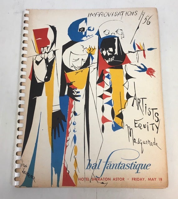 Item #294603 Improvisations 1956. Artists Equity Masquerade Ball: The Hotel Sheraton-Astor, May 18, 1956.; Bal Fantastique, Volume VII. Julio de DIEGO.