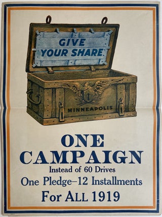 Item #294712 Give Your Share: One Campaign Instead of 60 Drives; One Pledge - 12 Installments For...