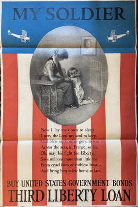 Item #294738 My Soldier; Buy United States Government Bonds. Third Liberty Loan. H. H GREEN
