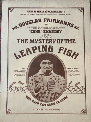 Item #294866 The Mystery of The Leaping Fish; (Cocaine classic). Christy Cabanne