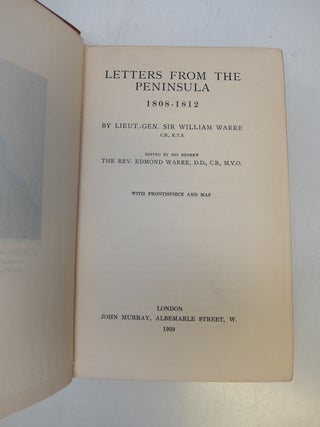 Letters From the Peninsula 1808-1812.