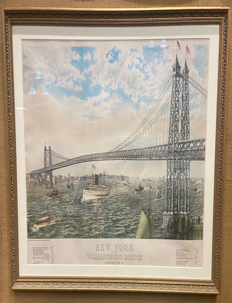 Item #295317 New York and Williamsburg Bridge (Bridge No. 2). Joseph KOEHLER.