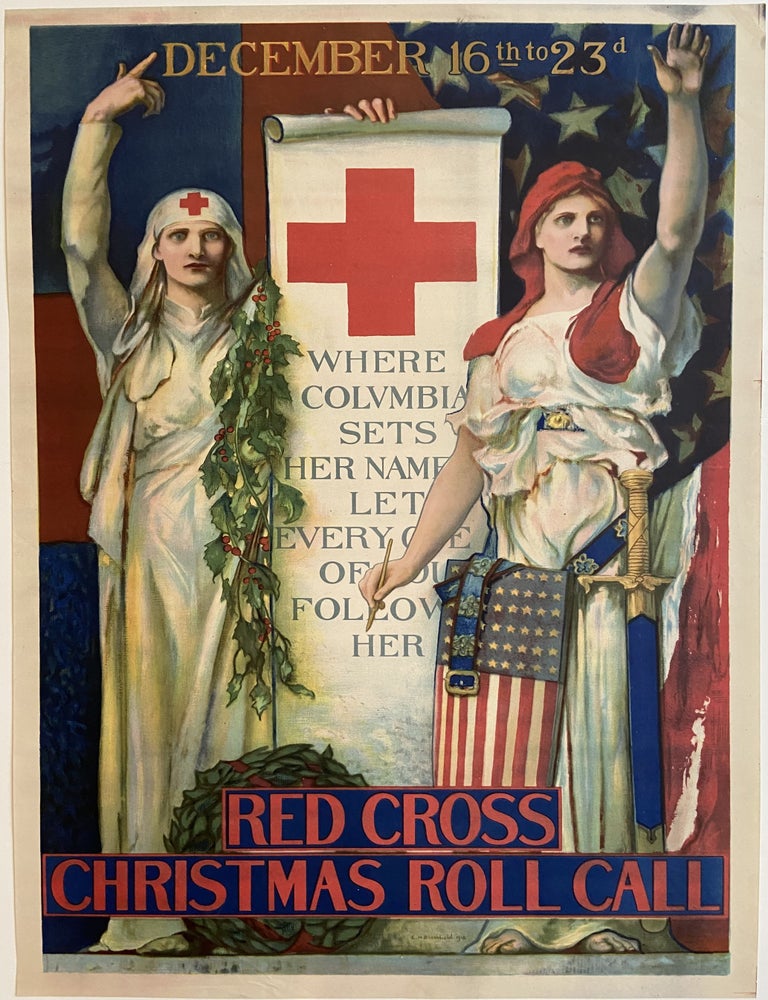 Item #295328 Red Cross Christmas Roll Call; December 16th to 23rd. E. H. BLASHFIELD.