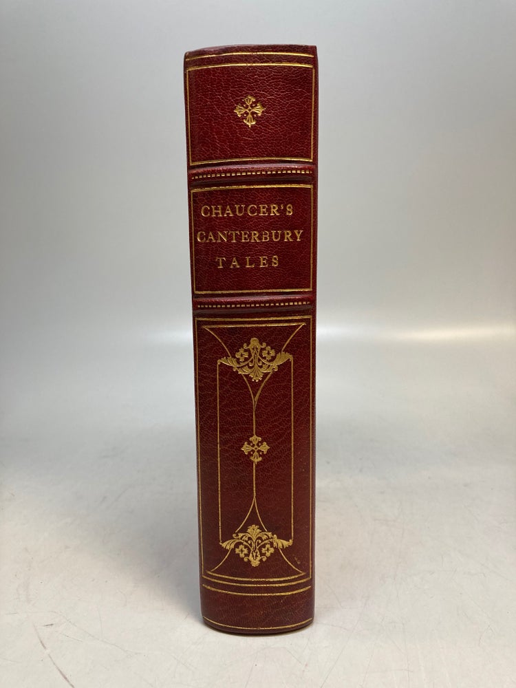 Item #295547 The Canterbury Tales, Rendered into Modern English by J. U. Nicolson, with many illustrations by Rockwell Kent. Geoffrey CHAUCER.