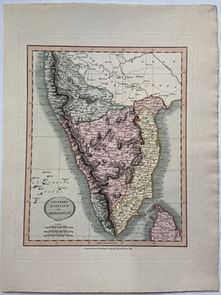Item #295589 Southern Division of Hindoostan. John CARY