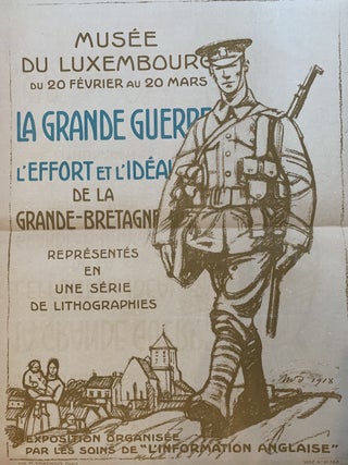 Item #295745 La Grande Guerre. L'effort et l'idéal de la Grande-Bretagne. Représentés en une...
