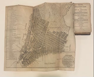 Item #296341 Blunt's Stranger's guide to the city of New-York: Comprising a description of public...
