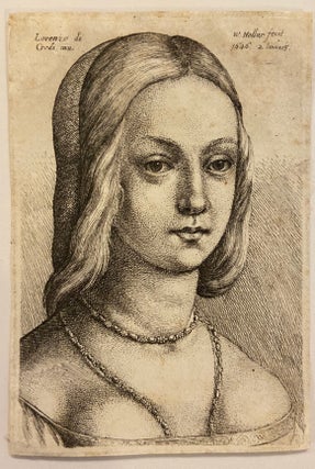 Item #296554 Untitled (Woman with long hair). Wenceslaus HOLLAR