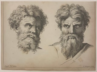 Item #296743 Heads Showing concern and severity. Benjamin RALPH