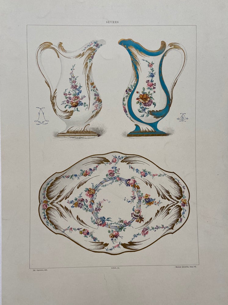 Item #297260 Sèvres (Pot a eau a la Romaine). Edouard GARNIER.