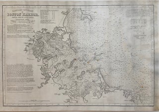 Item #297693 Eldridge's New Chart of Boston Harbor; Compiled from the Latest Surveys, Boston,...