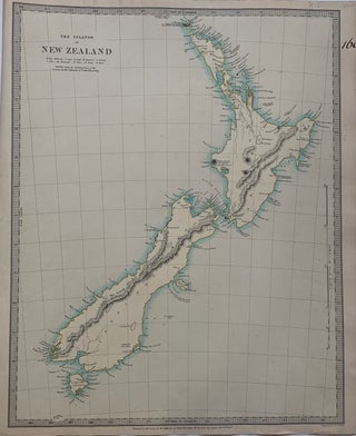 Item #297781 The Islands of New Zealand. SDUK, Society for the Diffusion of Useful Knowledge