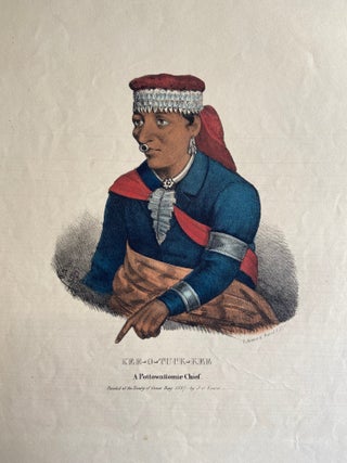 Item #297843 Kee-O-Tuck-Kee; A Pottawattomie Chief. James Otto LEWIS
