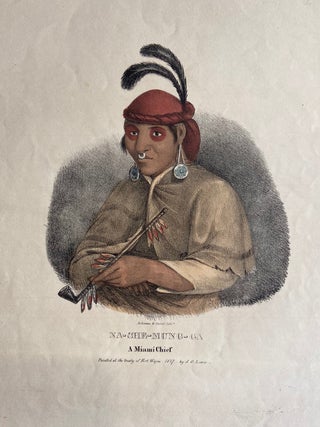Item #297845 Na-She-Mung-Ga; A Miami Chief. James Otto LEWIS