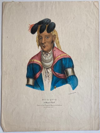 Item #297847 Mi-A-Qu-A; A Miami Chief. James Otto LEWIS