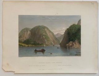 Item #297864 Rogers' Slide, Lake George. William Henry BARTLETT