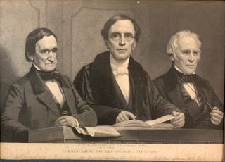 Item #297894 Commencement Day, Yale College, July 26th 1860 John Sartain after Welle. John SARTAIN