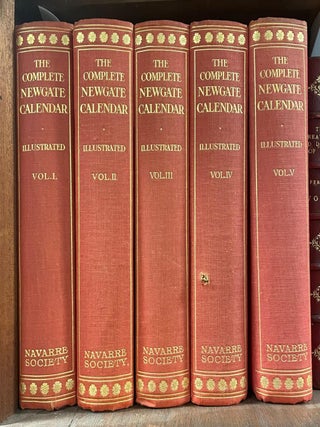 Item #297996 The Complete Newgate Calendar. Charles JOHNSON