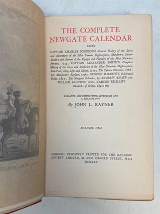 The Complete Newgate Calendar.