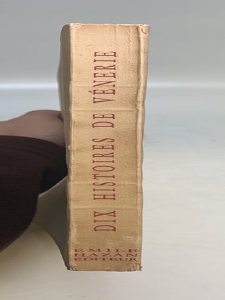 Item #298009 Dix Histoires de Venerie. P. BARREYRE, LE COMTE d'OSMOND, LE VICOMTE de LA BESGE,...