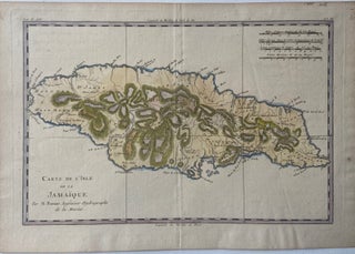 Item #298149 Carte de L'Isles de la Jamaique. Rigobert BONNE