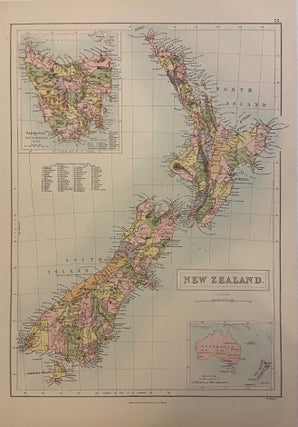 Item #298230 New Zealand. Adam and Charles BLACK