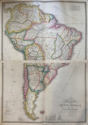 Item #298294 Colombia Prima or South America drawn from the Large Map in Eight Sheets. James WYLD