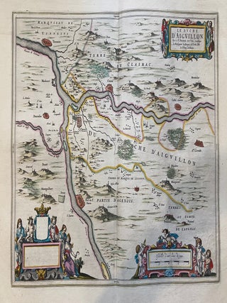 Item #298336 Le Duche d'Aiguillon. Willem BLAEU