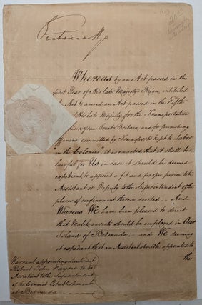 Item #298534 Exceptional Manuscript Document. Queen VICTORIA
