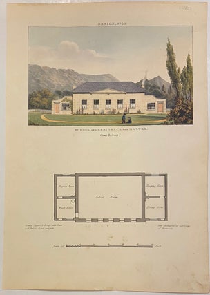 Item #298822 School and Residence for Master; Design No. 10. John HALL