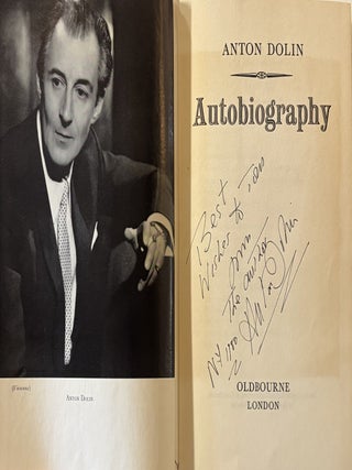 Anton Dolin: Autobiography.