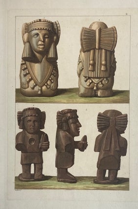 Item #299673 Aztec Idols. Giulio FERRARIO