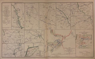Item #300258 Campaign Maps exhibiting the Line of March of the 20th Corps from Savannah, GA.,...
