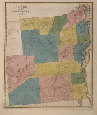 Item #300575 Map of the County of Essex. David H. BURR