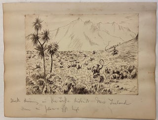 Item #300665 Stock Driving in the Lake District, New Zealand. T. J. JAY