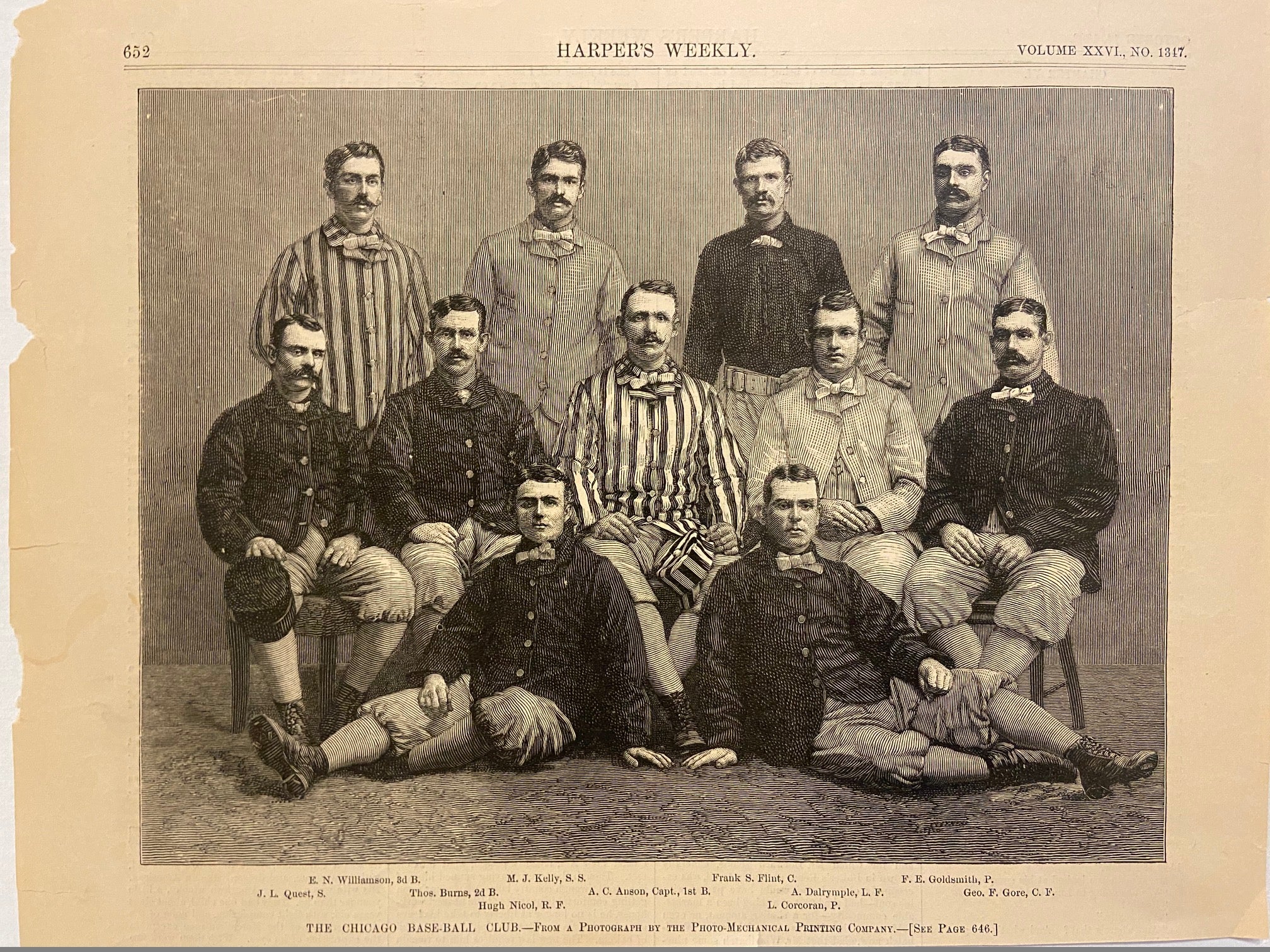 The Chicago Baseball Club | HARPER'S WEEKLY