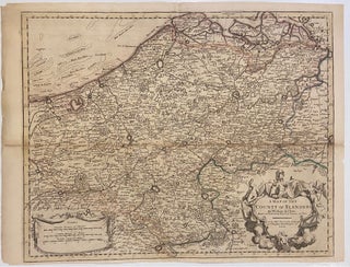 Item #301379 A Map of the County of Flanders. Guillame DELISLE