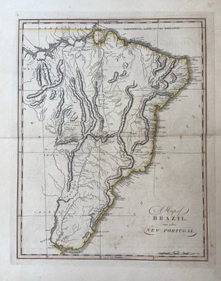 Item #301519 A Map of Brazil now called New Portugal. Mathew CAREY