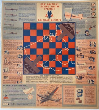 American Airlines System Map