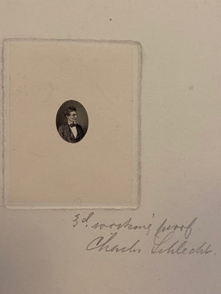 Abraham Lincoln Portrait, Working Proof