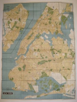 New York Map-Guide; Picture Map in Full Color, Street and Subway Maps