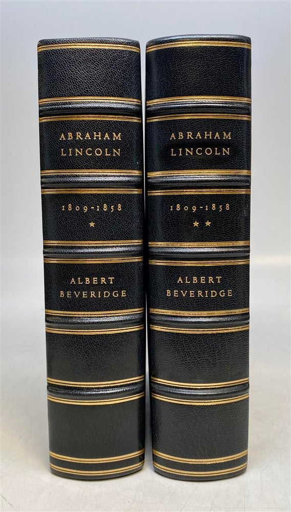 Item #303046 Abraham Lincoln 1809-1858. Albert J. BEVERIDGE.